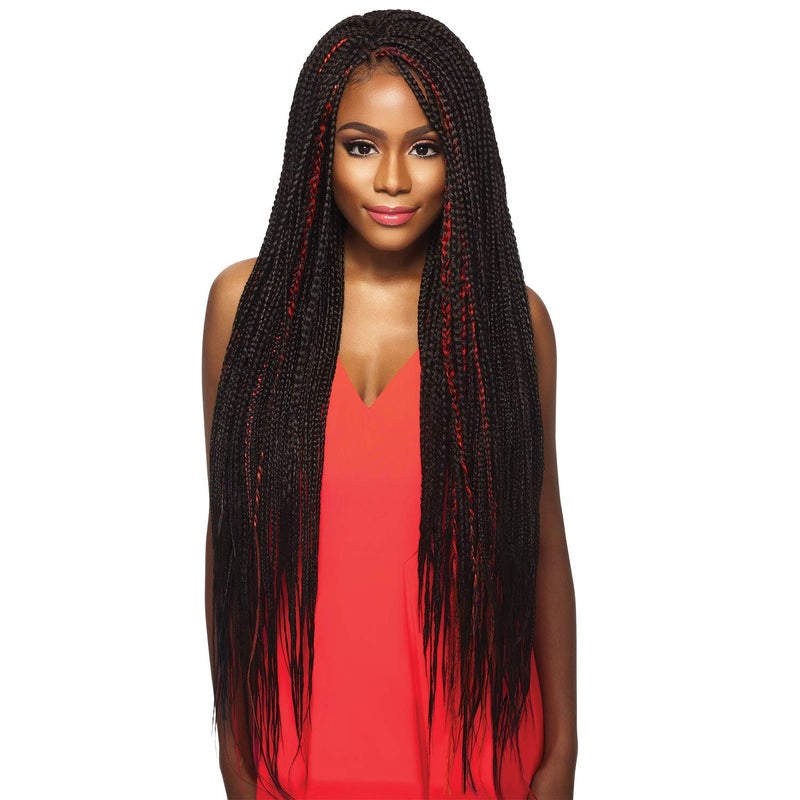 x-pression Outre Xpression Pre-Stretched Braiding Hair - 3X's Pack - 42" - Image 4